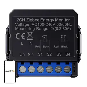 Smart bi-directional energy meter Avatto ZWPM16-2 ZigBee — energy monitoring for consumption and generation