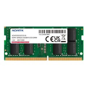 Модуль памяти для ноутбука ADATA AD4S32008G22-DTGN 16 ГБ (2×8 ГБ) DDR4 3200 МГц 260-pin SO-DIMM