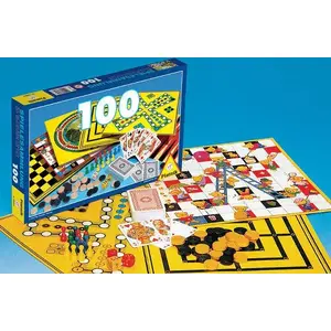 Board game set Piatnik 100 games (6306) – assorted classic tabletop games collection