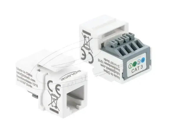 Модуль Keystone DeLOCK 90993 RJ11 на клеммный блок Photo 2