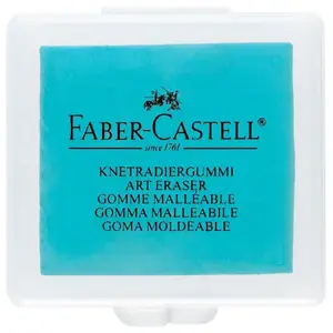 Eraser Faber-Castell kneaded art eraser TREND FC 127124 — color, reusable, pliable
