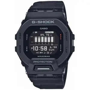 Pulkstenis G-SHOCK G-SQUAD GBD-200-1ER ar soļu skaitītāju, digitālas sporta pulkstenis, Bluetooth