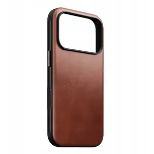 Protective leather case Nomad Modern for iPhone 17 Pro — Horween Olde Dublin finish