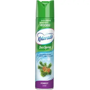 Освежитель воздуха Kolorado Deo Spray — лесной аромат, 400 мл, универсальный