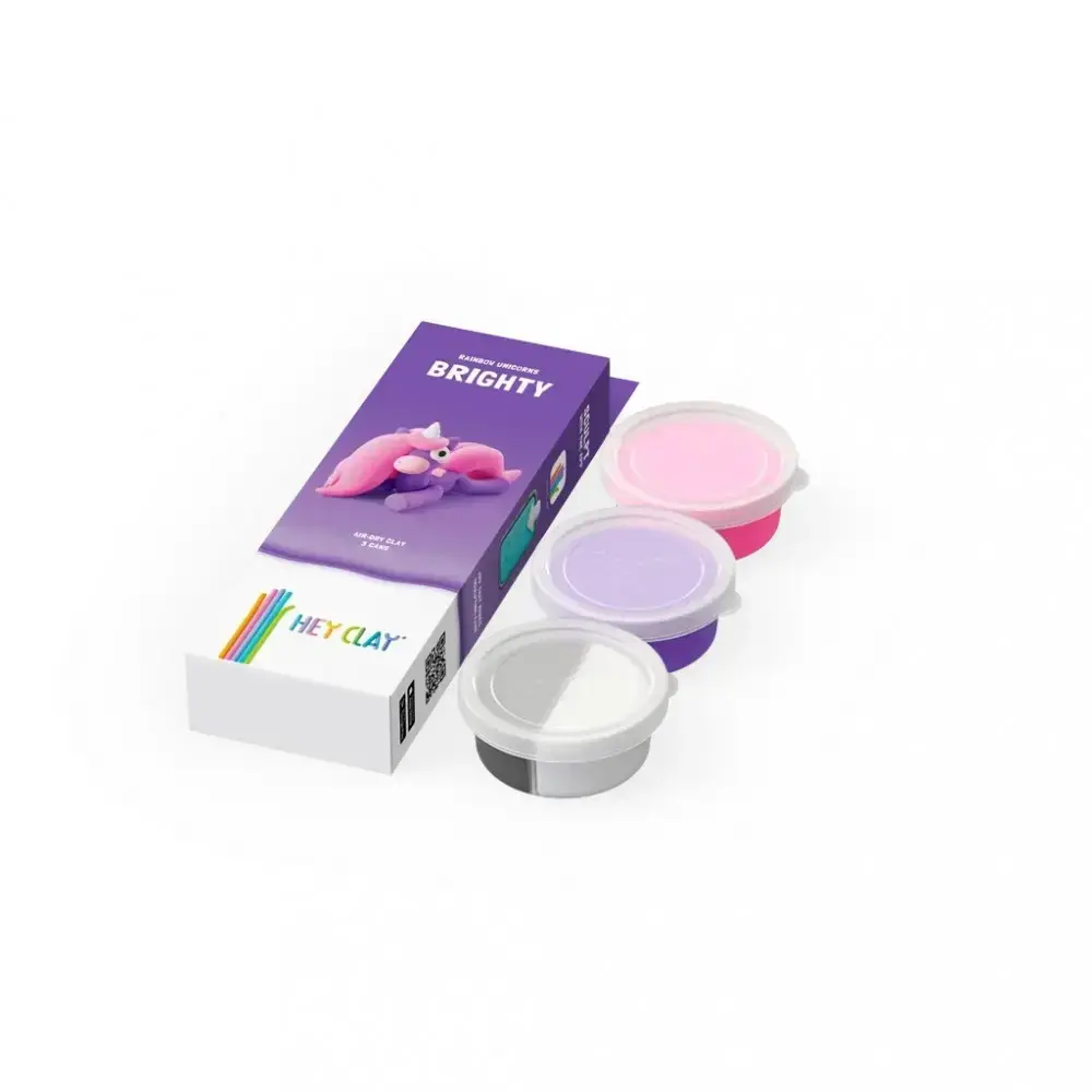 TMTOYS Hey Clay Unicorn Brighty — plastilīna komplekts Photo 2