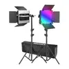 Neewer 2×660 PRO II RGB LED paneles 2×200 cm Photo 2