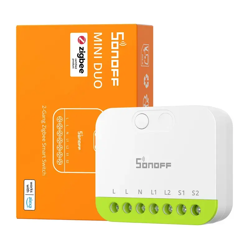 Sonoff MINI-ZB2GS ZigBee two-channel mini switch Photo 4