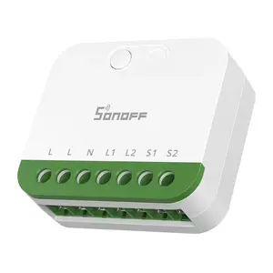 Двухканальный мини-реле Sonoff MINI-2GS — компактный модуль с поддержкой Matter
