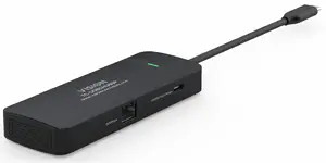Docking station VISION TC-USBCHUB5P — USB-C hub with HDMI, USB-C power/data and 1GbE