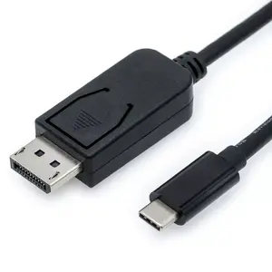 Video Cable Adapter VALUE 11.99.5846 2m DisplayPort USB Type-C Black