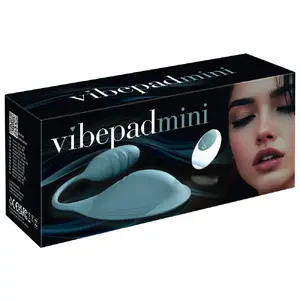 Personal massager vibepad mini by vibepad — compact vibrator with dual motors, 9 modes, waterproof, USB-rechargeable, total length 26.5 cm