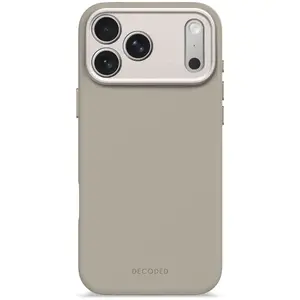 Mobile phone cover Decoded Silicone Backcover for Apple iPhone 17 Pro Max, Soft Taupe, for 17.5 cm (6.9") screen