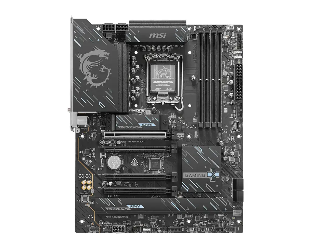 Материнская плата MSI Z890 GAMING WIFI | Intel Z890 LGA 1851 ATX Photo 2