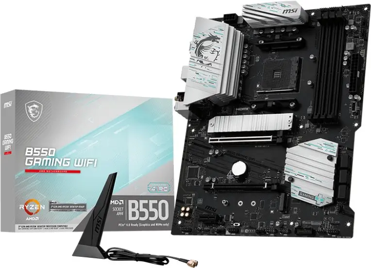 Mātesplate MSI B550 GAMING WIFI ATX