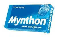 Lozenges Mynthon Extra Strong 34 g — menthol throat lozenges