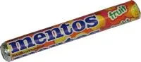 Chewing candy Mentos Fruit 38 g pack