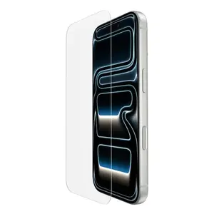 Screen protector Belkin ScreenForce UltraGlass 2 for iPhone 17 Pro, clear, anti-bacterial, drop-proof, 1 pc