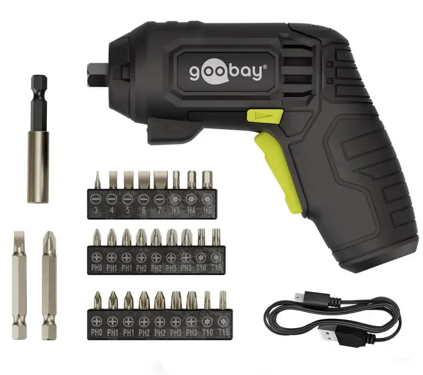 Goobay Tools Mini bezvada komplekts 31 gab. Photo 2