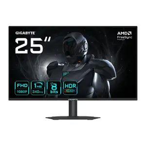 Игровой монитор 25" GIGABYTE G25F2A — 1920×1080, 240 Гц, 1 мс, 300 кд/м², DisplayHDR 10, HDMI 2.0, DisplayPort 1.4