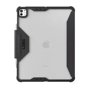 Tablet folio case UAG 124500114043 for iPad Pro 13" (M5, 8th Gen, 2025) — 33 cm screen, polyethylene, stand mode, Black/Transparent