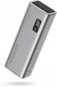 Portable power bank Cuktech CUKP200XGLGR 100W 20000 mAh gray