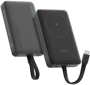 Pārnēsājams akumulators Cuktech CP132ML MagSafe 10000 mAh melns