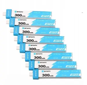 Battery pack BETAFPV BT2.0 300mAh 1S 30C HV LiPo (8 pcs)