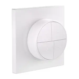 Bezvadu ZigBee poga Sonoff SNZB-01M — kompakta vienas pogas vadība scēnām un automatizācijai