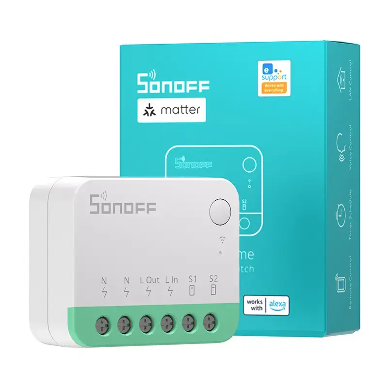 Sonoff MINIR4M vieds WiFi mini slēdzis Photo 4
