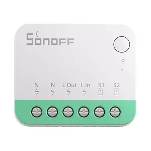 Smart WiFi mini switch Sonoff MINIR4M with Matter support — HomeKit, SmartThings, Home Assistant compatibility