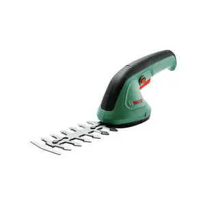 Cordless grass shear Bosch Power Tools Easy Shear 8 cm blade, 3.6 V Li‑Ion, black/green