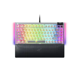 Механическая игровая клавиатура Razer BlackWidow V4 75% — форм-фактор 75%, USB, QWERTY US English, белая, RGB