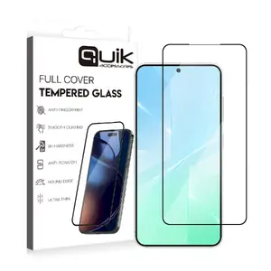 Закалённое стекло защитное Quik Full Cover для Samsung Galaxy S26