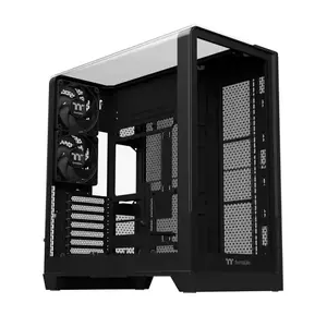 Thermaltake View 390 TG Midi Tower datora korpuss melnā krāsā ar rūdītu stiklu, Micro ATX, Mini-ITX un ATX mātesplašu atbalstu