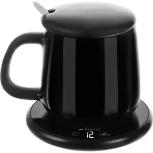 Electric Mug Warmer Ruhhy model mx-16884 with Ruhhy Ceramic Mug (EAN 5900779944190)