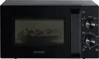 Microwave oven SEVERIN 7790, black with stainless steel trim, timer function