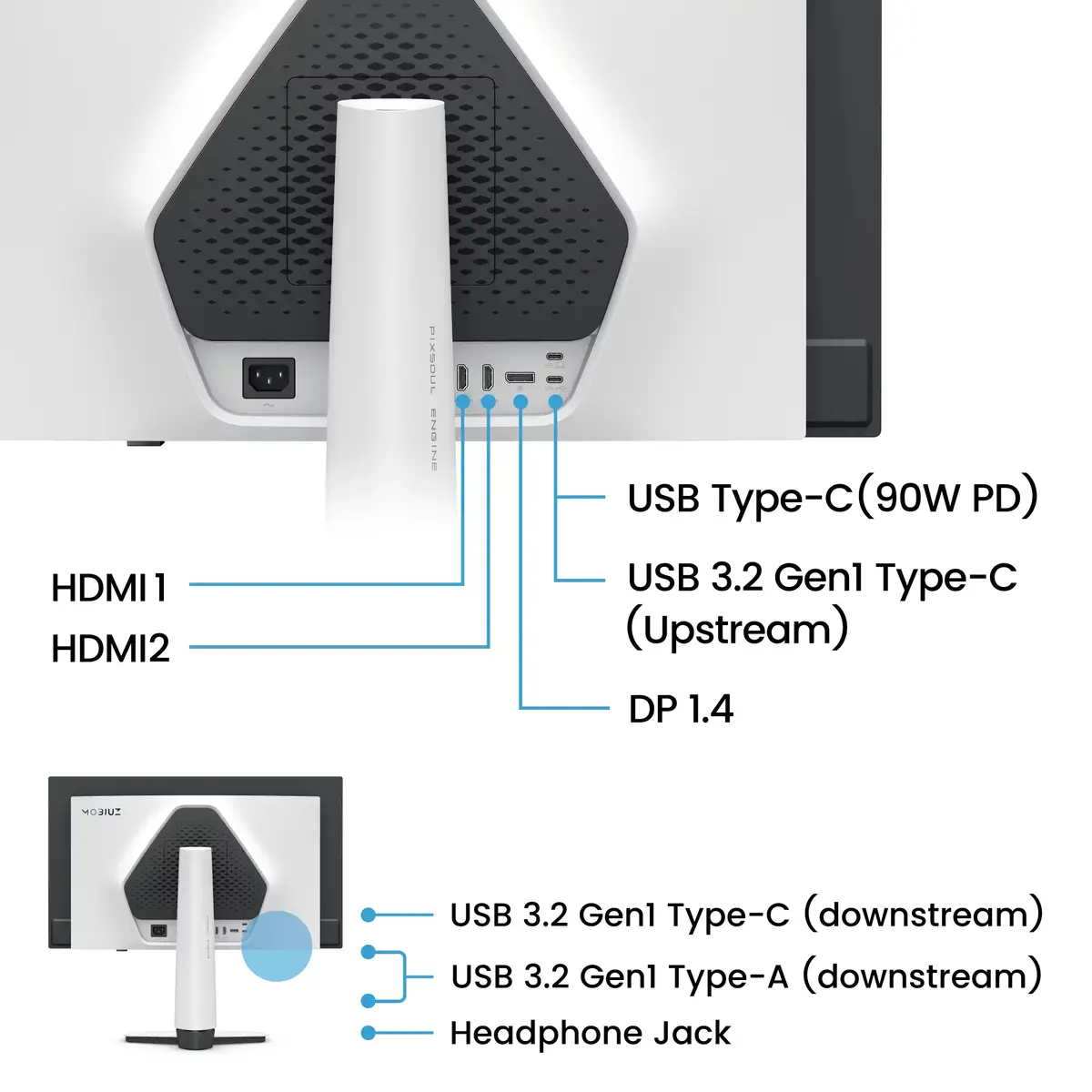 BenQ EX271UZ 26,5" 4K OLED монитор Photo 5