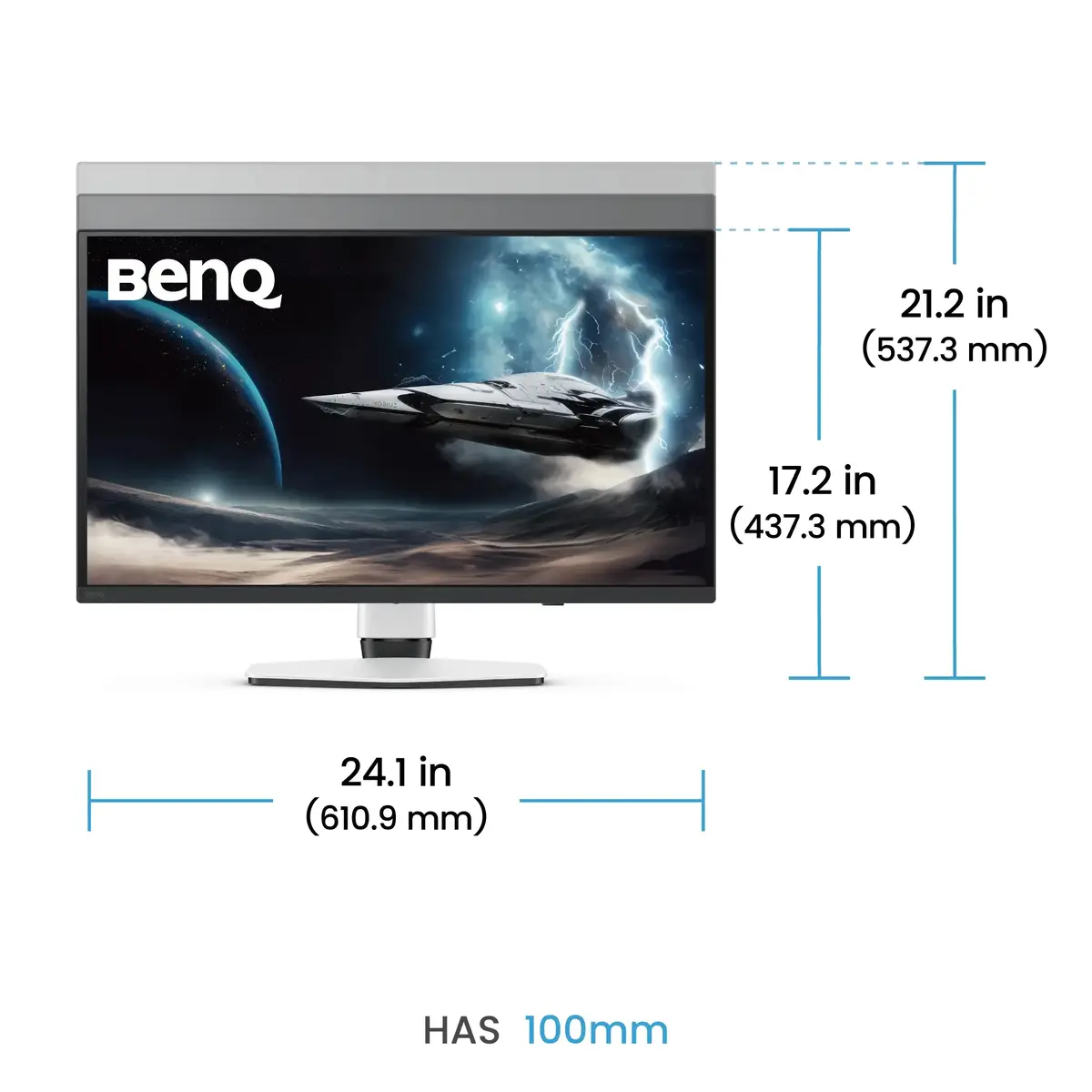 BenQ EX271UZ 26,5" 4K OLED монитор Photo 7