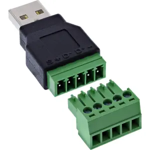 Cable gender changer InLine 92504A — adapter for reversing connector orientation