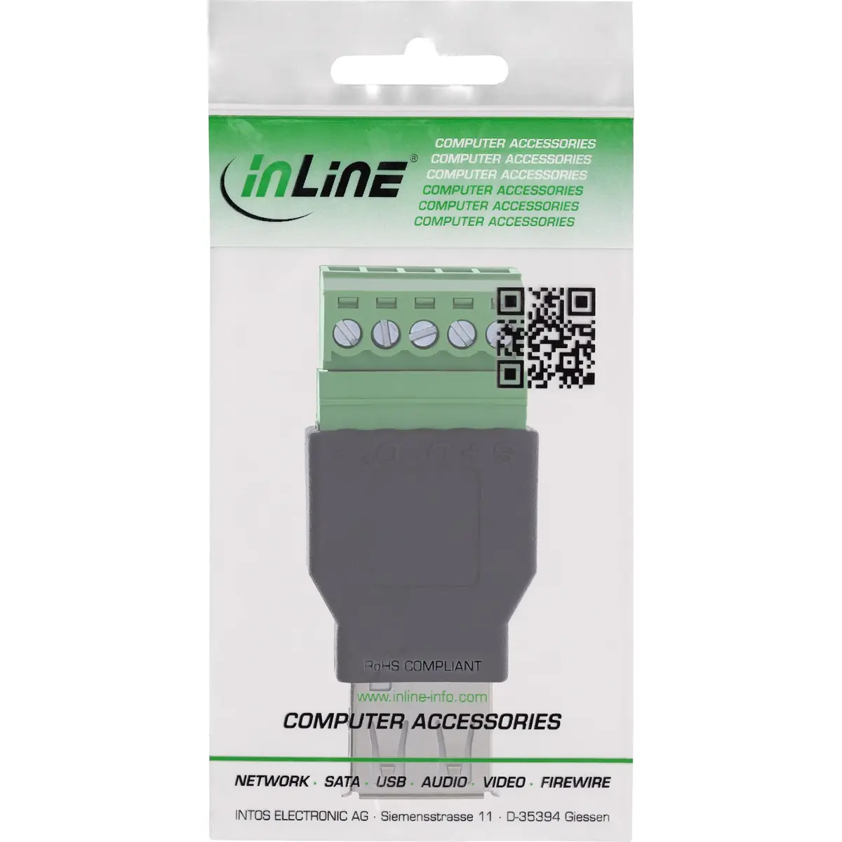 InLine 92504B gender changer adapter Photo 4