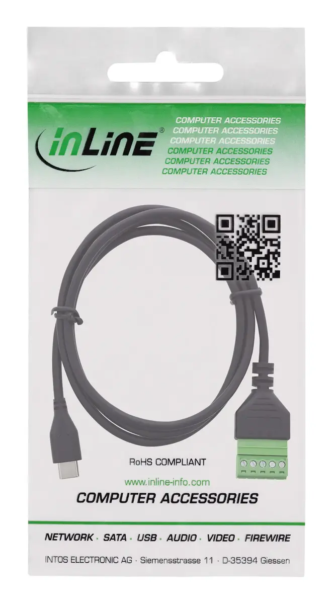 InLine 92504E USB-C to 5-pin Terminal Connector Photo 3