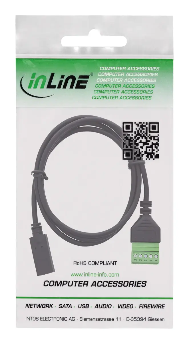 InLine 92504F USB-C to 5-Pin Terminal Block Connector Photo 3