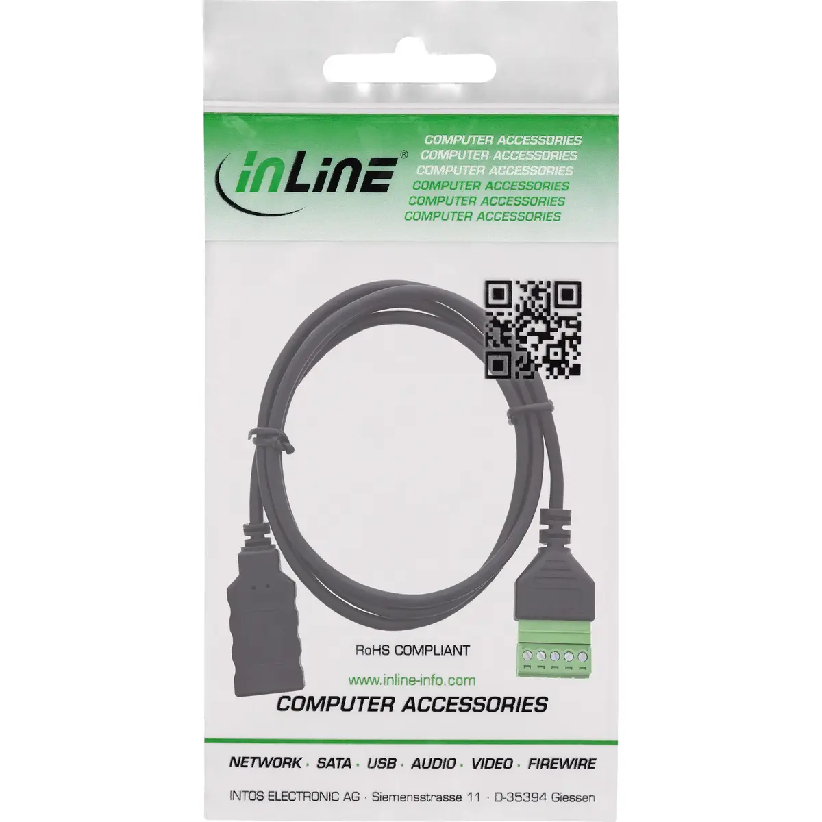 Cable gender changer InLine 92504H Photo 3