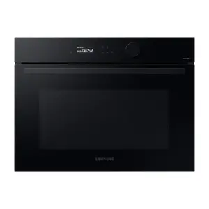 Встраиваемая соло-микроволновая печь Samsung NQ5B5713GBK, 50 л, 900 Вт, чёрная, сенсорный и поворотный управление
