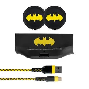 Battery charging set Blade Gaming Xbox Series DC Play & Charge Batman — 3-pack, 1000 mAh, USB-A to USB-C, black/yellow