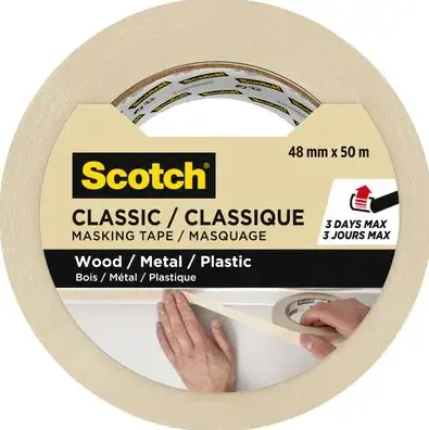 3M Classic painters masking tape 48 mm x 50 m Photo 3