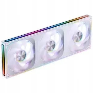 Case fan set Jonsbo ZA-420W — 3×140 mm PWM ARGB, white