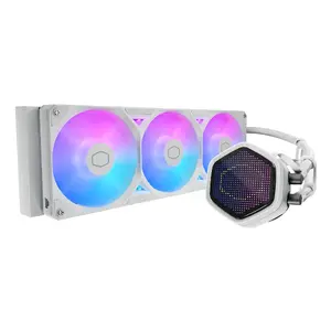 Liquid cooling kit Cooler Master MasterLiquid Atmos II 360 Pixel LED White — 120 mm fans, LDB bearing, 322.8 m³/h airflow