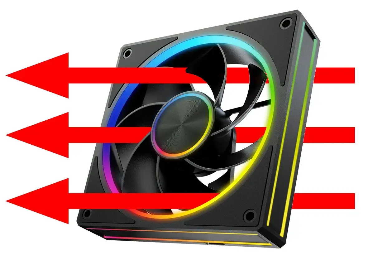 Case fan MODECOM VOLCANO LOOP 120 ARGB Reverse Photo 3