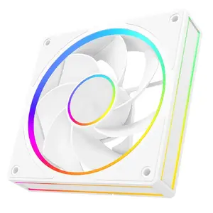 Case fan MODECOM VOLCANO LOOP 120 ARGB Reverse Fan White 120 mm, PWM, 400–1400 RPM